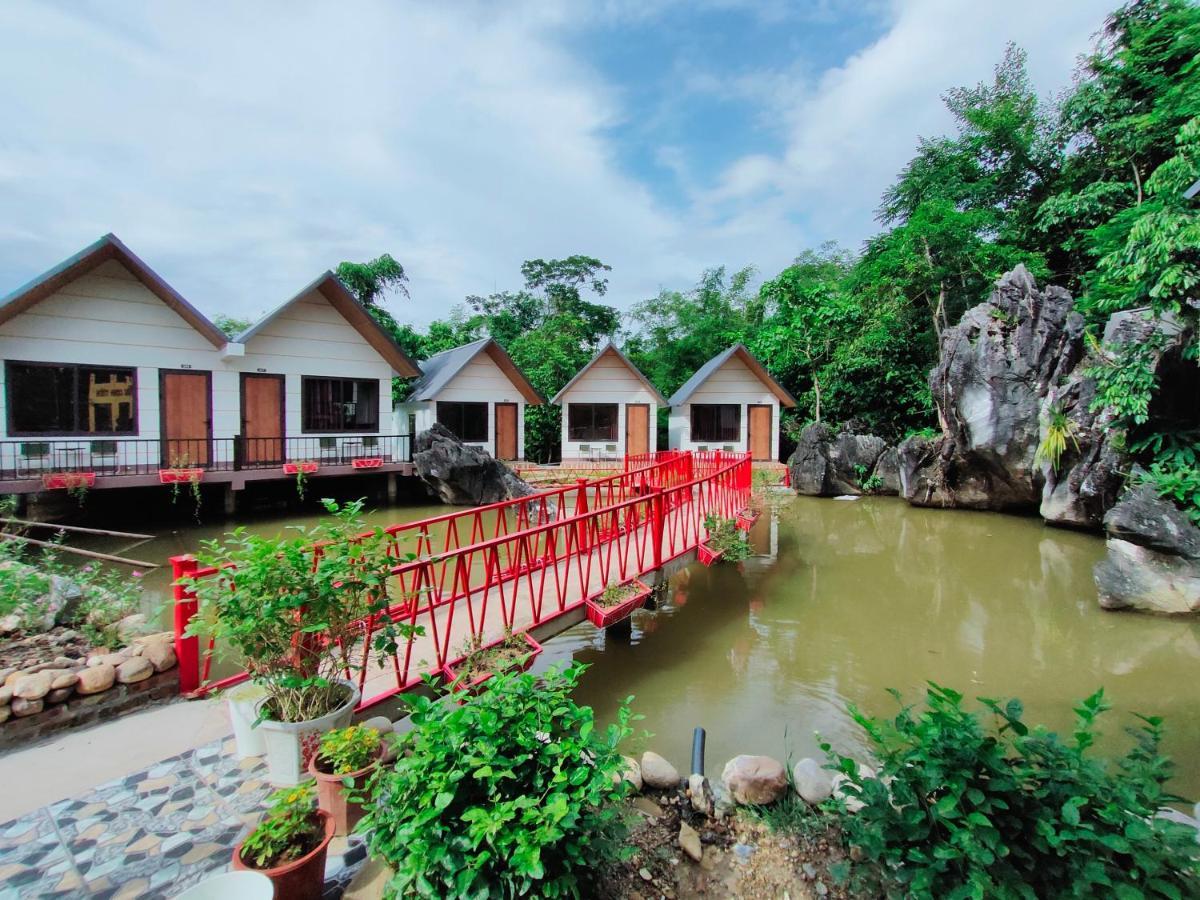 Hotel Wings Ha Giang Loop Bungalow Exterior foto