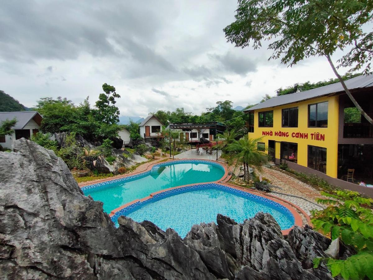 Hotel Wings Ha Giang Loop Bungalow Exterior foto