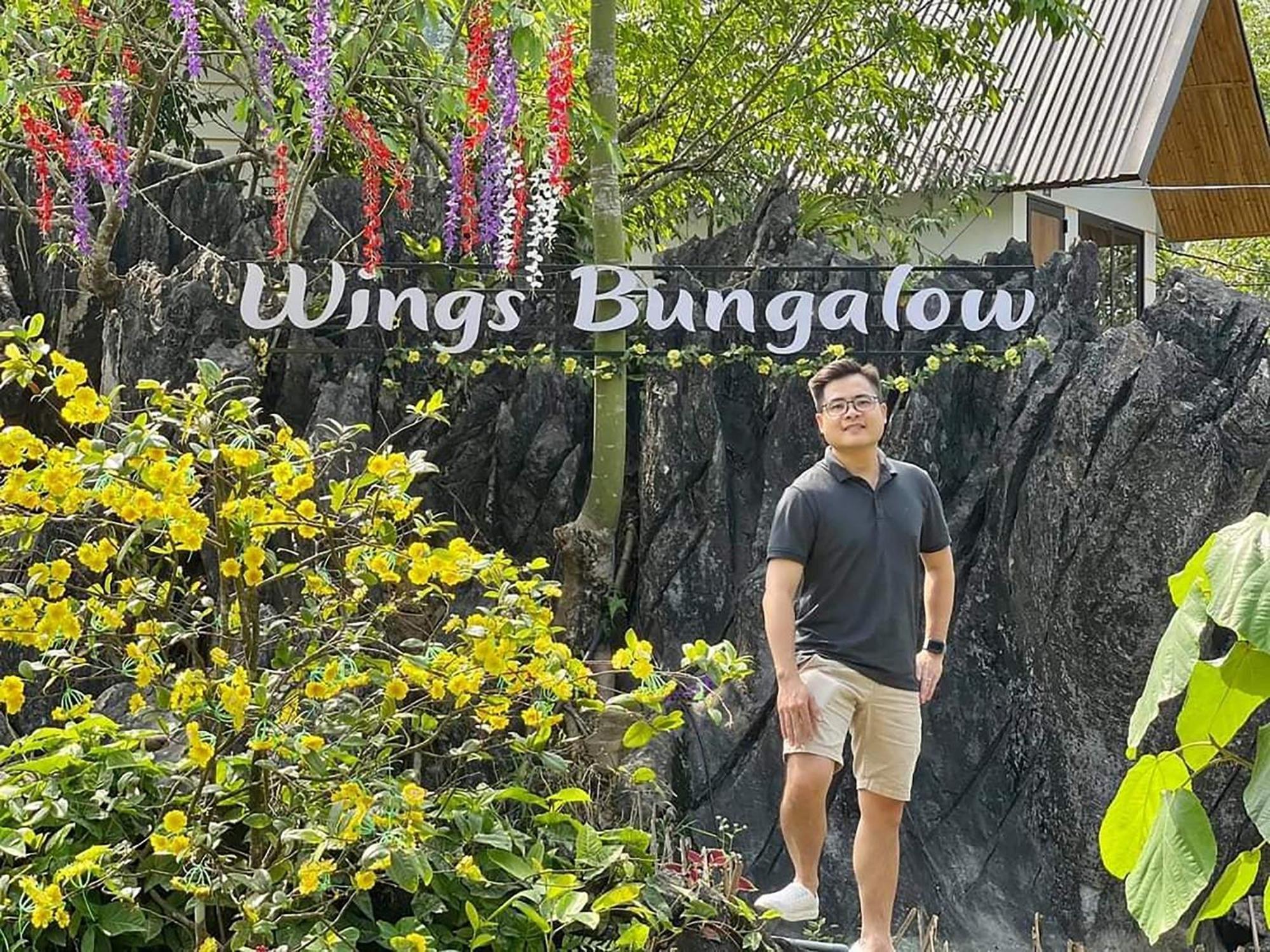 Hotel Wings Ha Giang Loop Bungalow Exterior foto