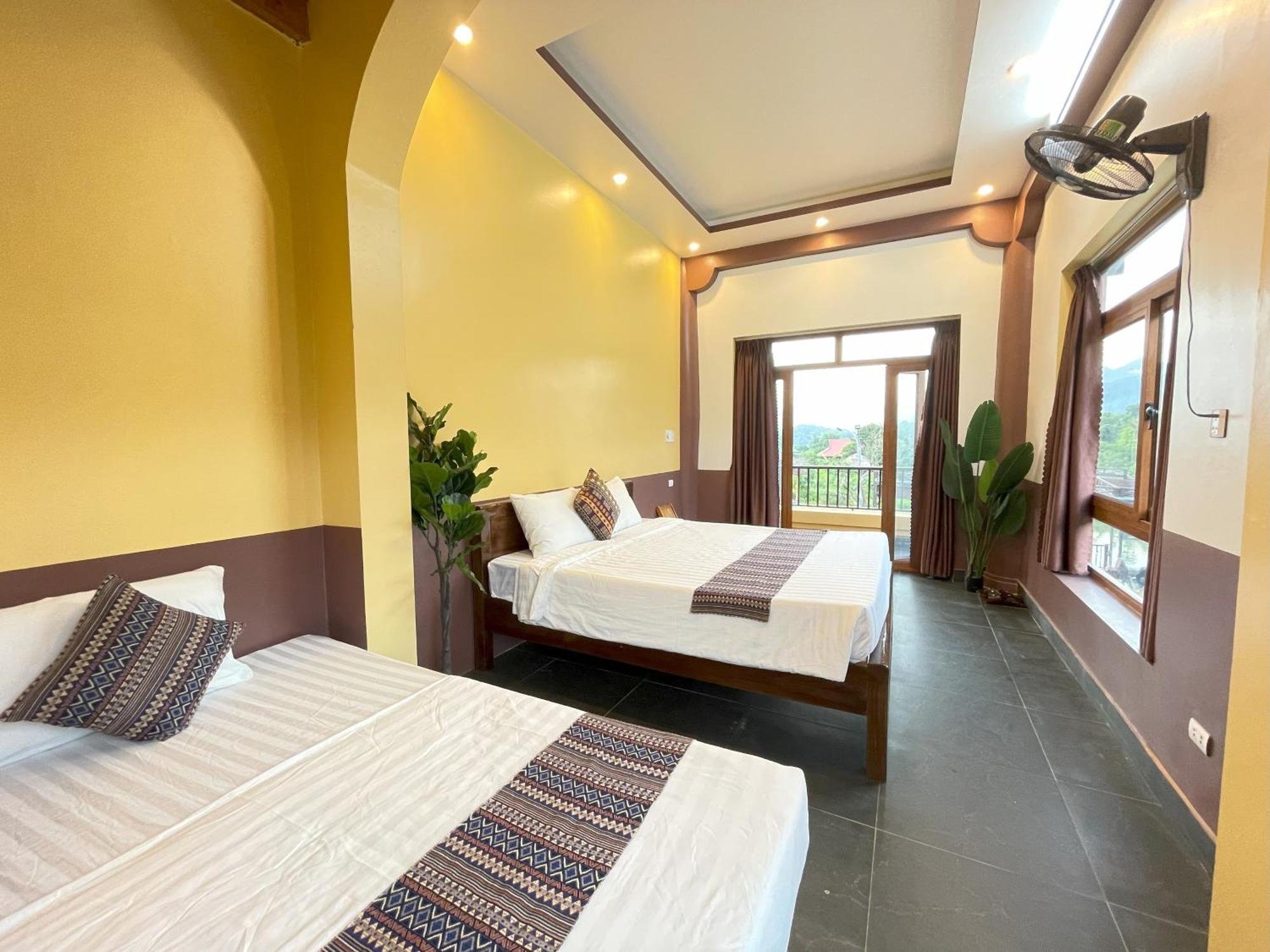 Hotel Wings Ha Giang Loop Bungalow Exterior foto